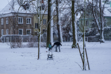 Zimowe klimaty w śnieżnym nastroju.