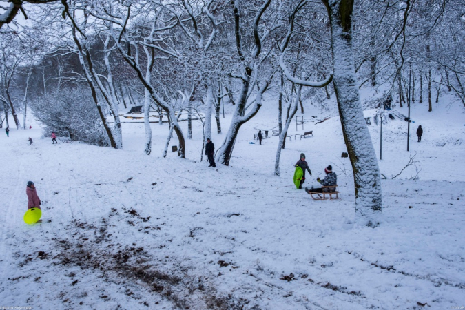 Zimowe klimaty w śnieżnym nastroju.