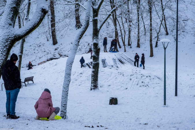 Zimowe klimaty w śnieżnym nastroju.