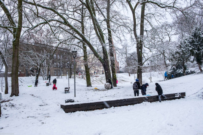 Zimowe klimaty w śnieżnym nastroju.