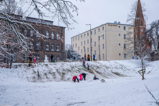 Zimowe klimaty w śnieżnym nastroju.