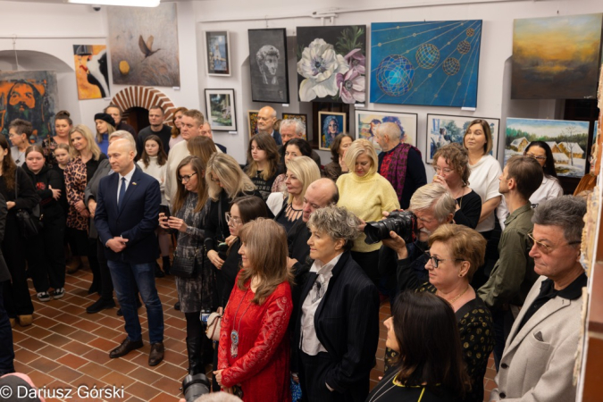 Wernisaż w Bramie. Stowarzyszenie dokonało podsumowania roku. Fotorelacja