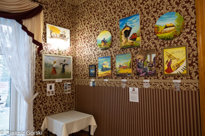 Artyści z grupy Malachit na spotkaniu z młodzieżą szkolną. Fotorelacja