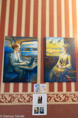 Artyści z grupy Malachit na spotkaniu z młodzieżą szkolną. Fotorelacja