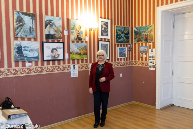 Artyści z grupy Malachit na spotkaniu z młodzieżą szkolną. Fotorelacja