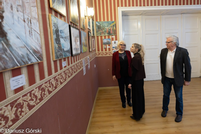 Artyści z grupy Malachit na spotkaniu z młodzieżą szkolną. Fotorelacja