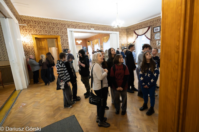 Artyści z grupy Malachit na spotkaniu z młodzieżą szkolną. Fotorelacja