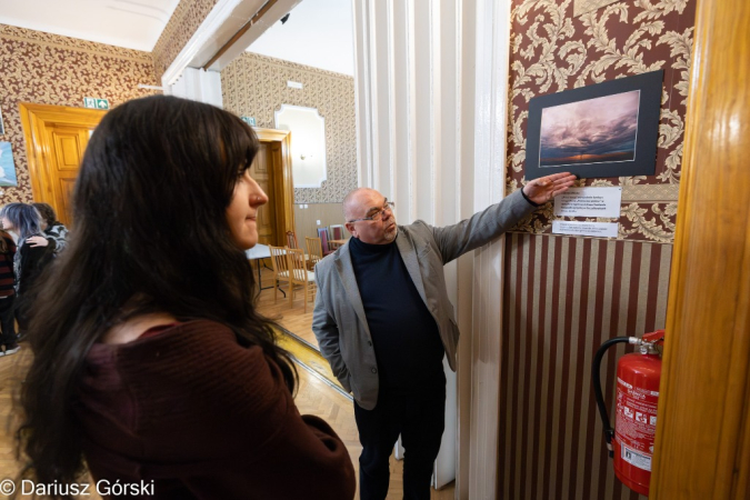 Artyści z grupy Malachit na spotkaniu z młodzieżą szkolną. Fotorelacja