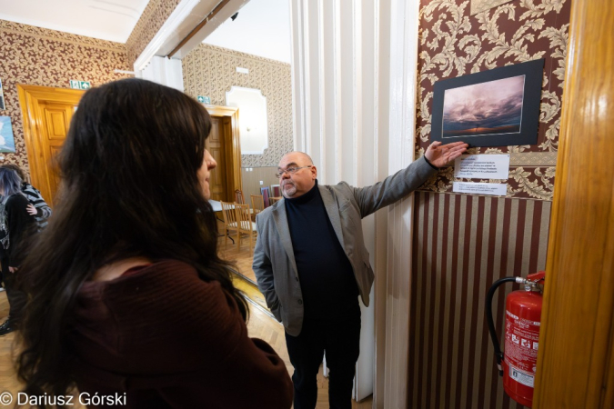 Artyści z grupy Malachit na spotkaniu z młodzieżą szkolną. Fotorelacja