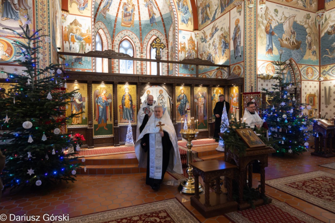 Cerkiew Świętych Apostołów Piotra i Pawła w Stargardzie-noworoczne spotkanie. Fotorelacja