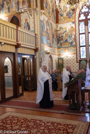 Cerkiew Świętych Apostołów Piotra i Pawła w Stargardzie-noworoczne spotkanie. Fotorelacja