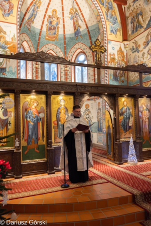 Cerkiew Świętych Apostołów Piotra i Pawła w Stargardzie-noworoczne spotkanie. Fotorelacja