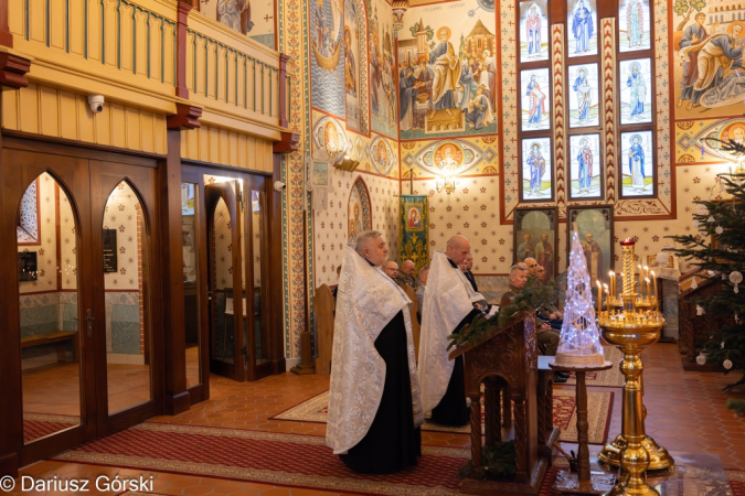 Cerkiew Świętych Apostołów Piotra i Pawła w Stargardzie-noworoczne spotkanie. Fotorelacja