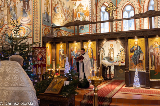 Cerkiew Świętych Apostołów Piotra i Pawła w Stargardzie-noworoczne spotkanie. Fotorelacja
