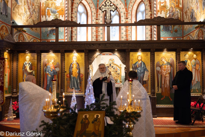 Cerkiew Świętych Apostołów Piotra i Pawła w Stargardzie-noworoczne spotkanie. Fotorelacja