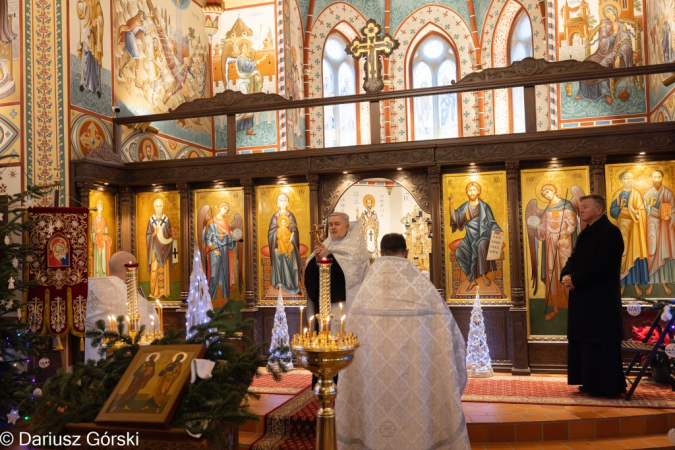 Cerkiew Świętych Apostołów Piotra i Pawła w Stargardzie-noworoczne spotkanie. Fotorelacja