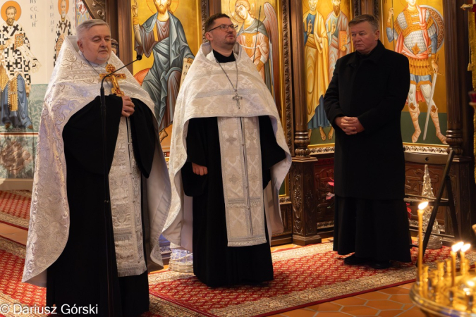 Cerkiew Świętych Apostołów Piotra i Pawła w Stargardzie-noworoczne spotkanie. Fotorelacja
