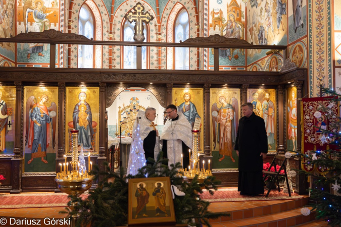 Cerkiew Świętych Apostołów Piotra i Pawła w Stargardzie-noworoczne spotkanie. Fotorelacja
