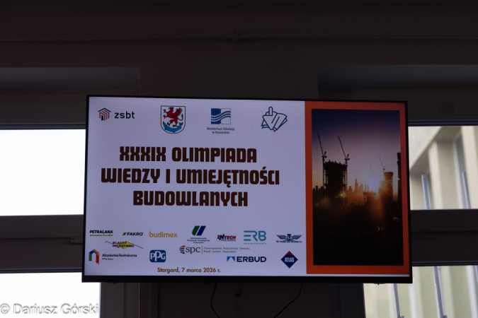 XXXIX Olimpiada Wiedzy i Umiejętności Budowlanych w ZSBT. Fotorelacja