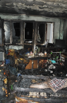 Zarzut i wniosek o areszt za podpalenie mieszkania