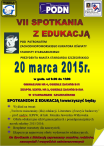 VII SPOTKANIA Z EDUKACJĄ