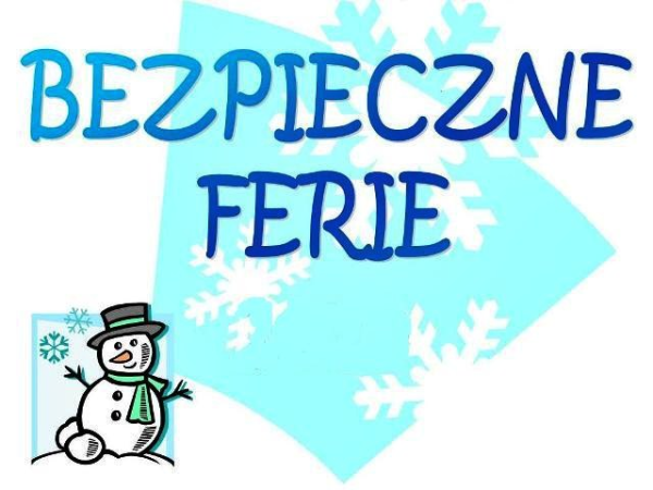 BEZPIECZNE FERIE 2016