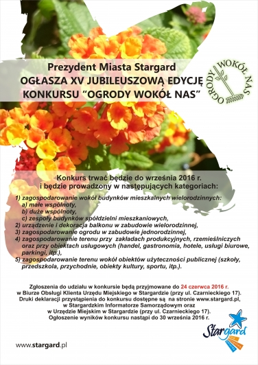 Jubileuszowe ?Ogrody wokół nas?