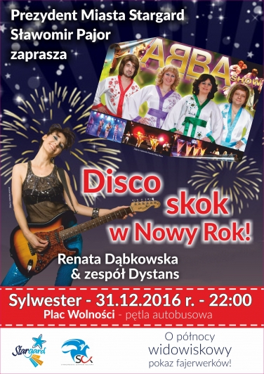 Sylwestrowy ?Disco skok w Nowy Rok!?