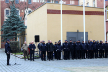 Uroczyste przekazanie radiowozów dla szczecińskich policjantów