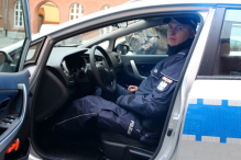 Uroczyste przekazanie radiowozów dla szczecińskich policjantów