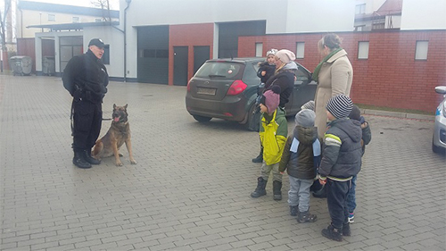 Z wizytą w stargardzkiej siedzibie Policjantów