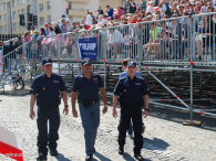 Policyjne zabezpieczenie wizyty prezydenta USA w Warszawie i Szczytu Inicjatywy Trójmorza