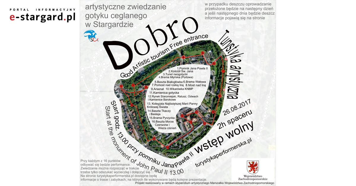 Gotyk ceglany w Stargardzie przez pryzmat predykatu "Dobro".