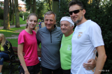 Jurek Skarżyński na środowym bieganiu w Stargardzie. [VIDEO].