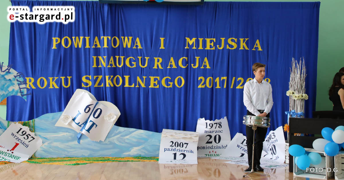 Rok szkolny 2017/2018 ? uroczysta inauguracja w SP nr 5.