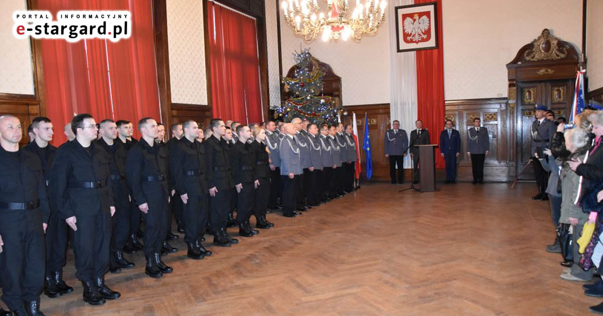 Kolejni nowi policjanci złożyli ślubowanie