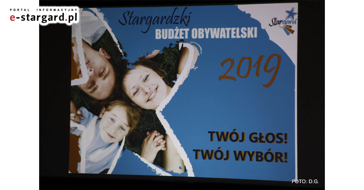 Stargardzki Budżet Obywatelski 2019 po konsultacjach.