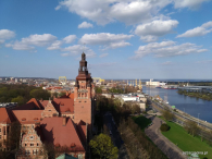 Szczecin - bajeczne widoki z 50 metrów.