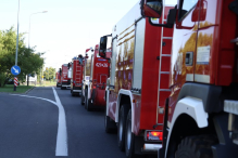 Strażacy ze Stargardu pojechali gasić pożary lasów w Szwecji