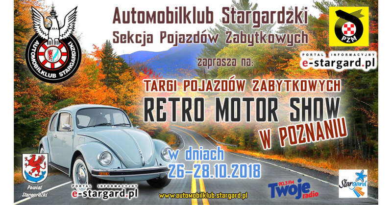 Retro Motor Show ? elegancja wybiera się do Poznania