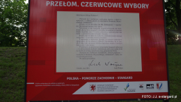 ?Przełom. Czerwcowe wybory.? w Parku Chrobrego.