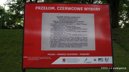 ?Przełom. Czerwcowe wybory.? w Parku Chrobrego.