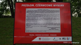 ?Przełom. Czerwcowe wybory.? w Parku Chrobrego.