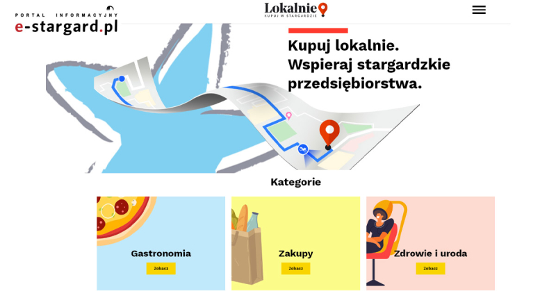 To już działa - Kupuj  lokalnie w Stargardzie