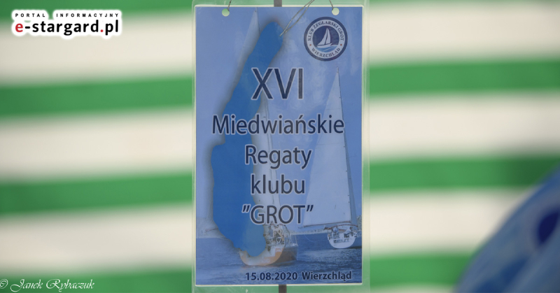 XVI Miedwiańskie Regaty Klubu GROT.