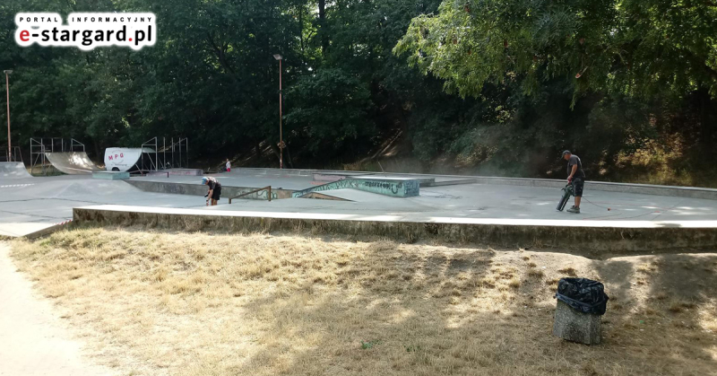 Ruszył remont skateparku