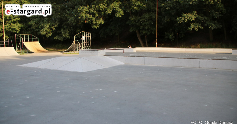 Odnowiony skatepark gotowy
