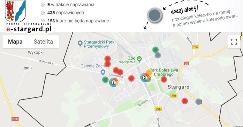 Stargard zniknął z mapy NaprawmyTo.pl