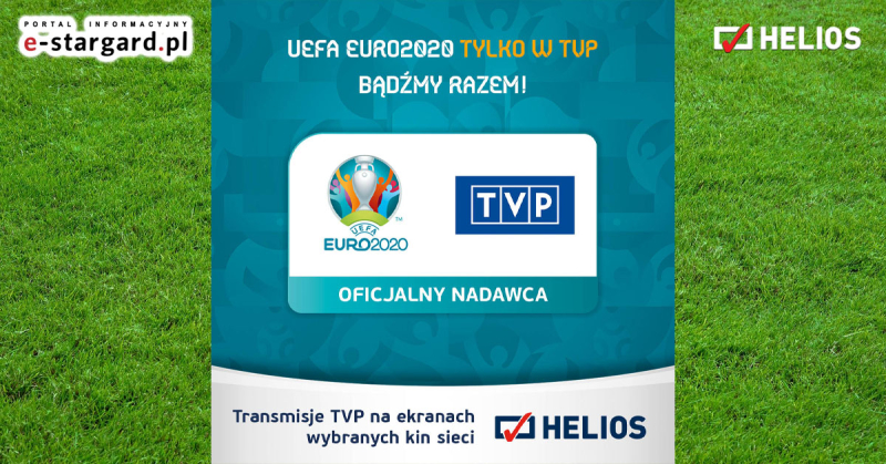 UEFA EURO2020 również na ekranach kin Helios!