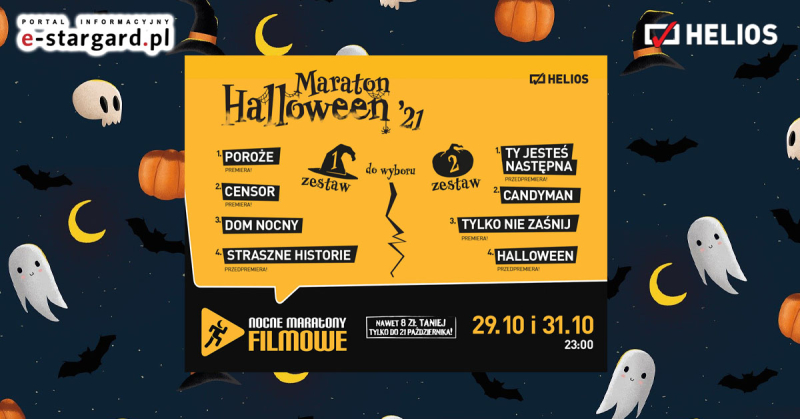 Nadchodzi Maraton Halloween w kinach Helios!